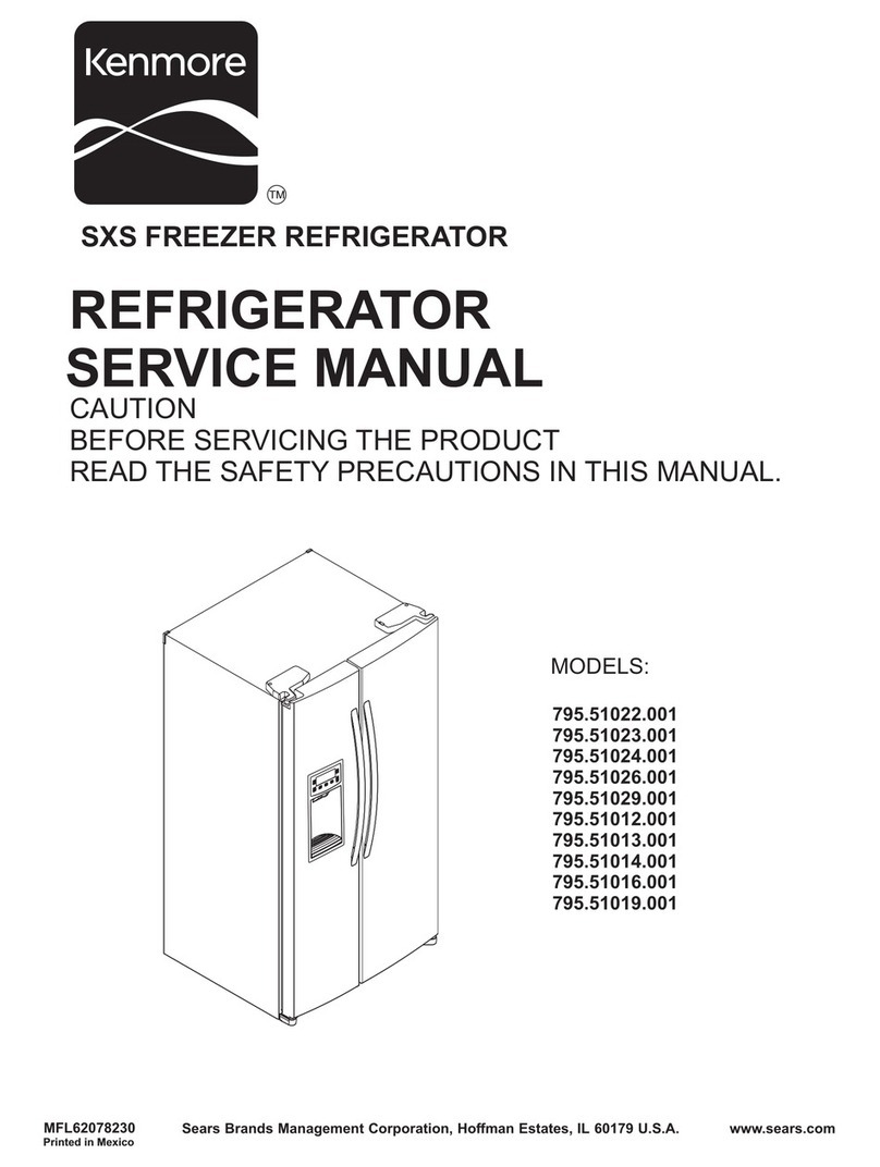 Kenmore 795.51022.001 User manual