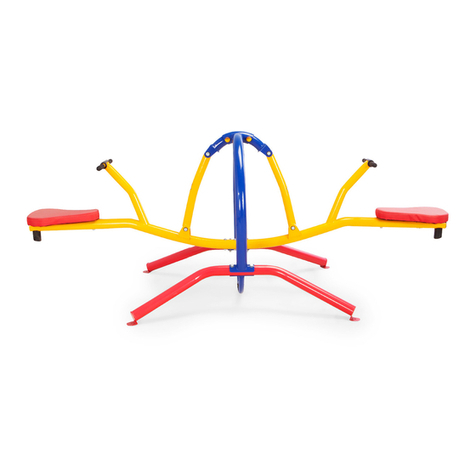 Gym Dandy TEETER TOTTER TT-320 owner's manual