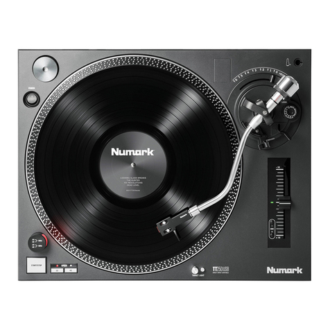 Numark TT250 USB User manual