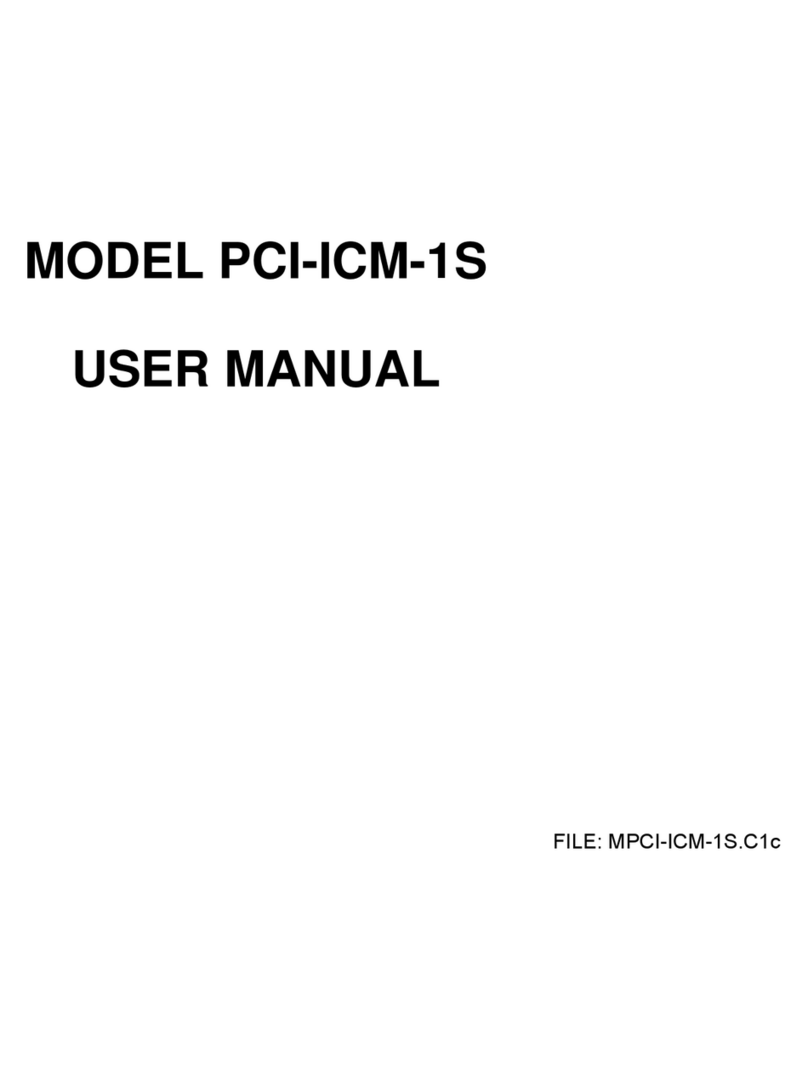 Portwell PCI-ICM-1S user manual