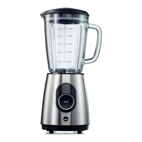 Wilfa Smooth BL-800S User manual