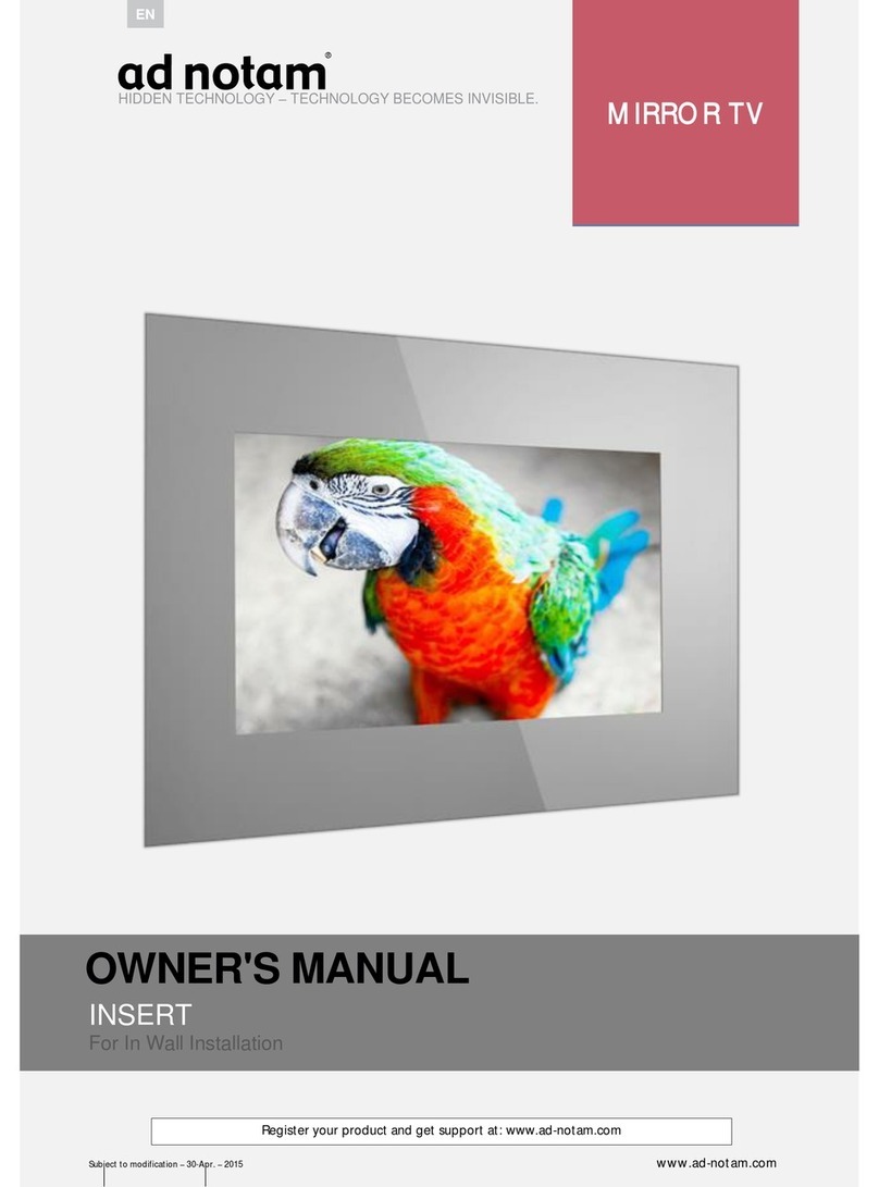Ad Notam INSERT owner's manual