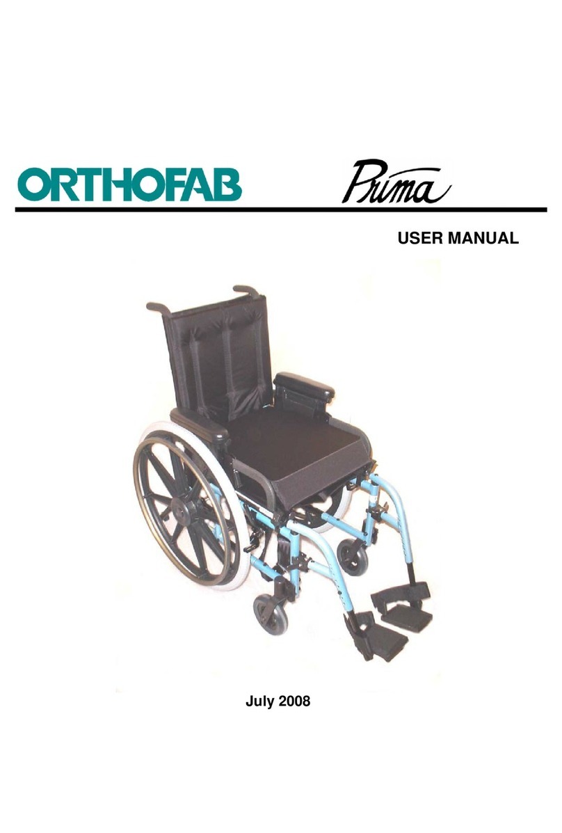 Orthofab Prima User manual