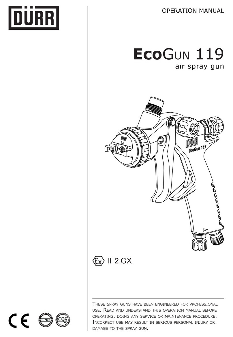 Durr EcoGun 119 User manual