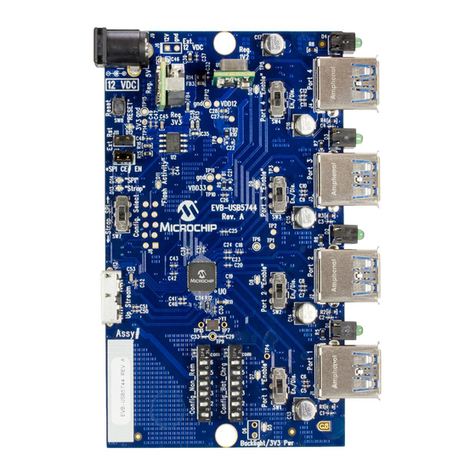 Microchip Technology EVB-USB5744 User manual