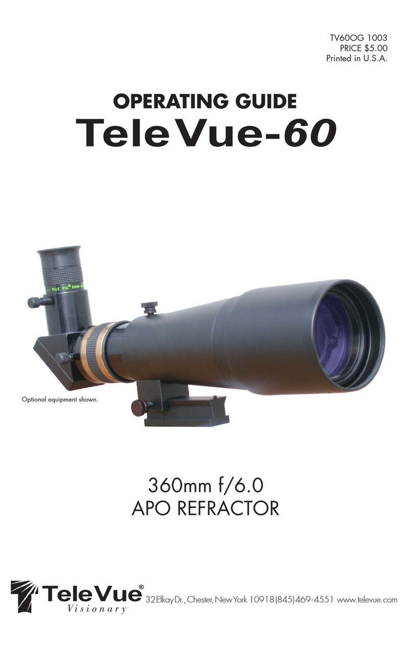 TeleVue 60 User manual