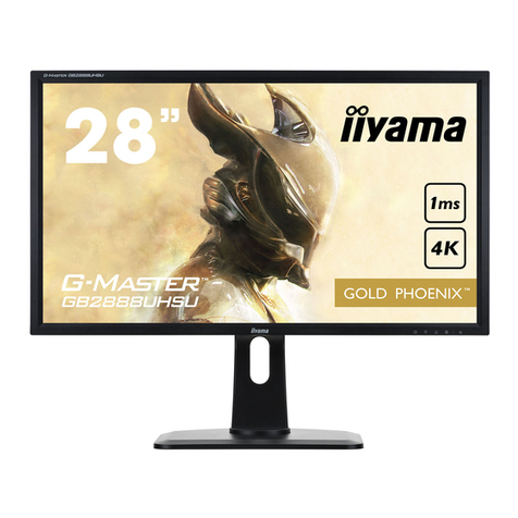 Iiyama G-Master GB2888UHSU User manual