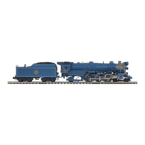 M.T.H. Blue Comet operating instructions