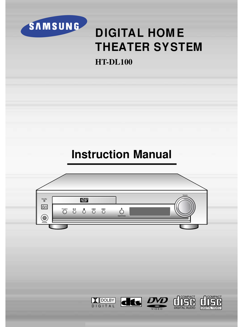 Samsung HT-DL100 User manual