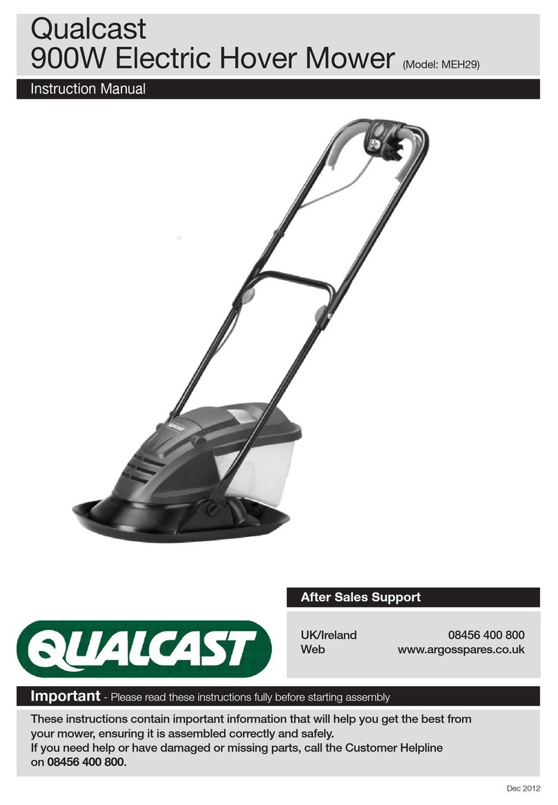 Qualcast MEH29 instruction manual