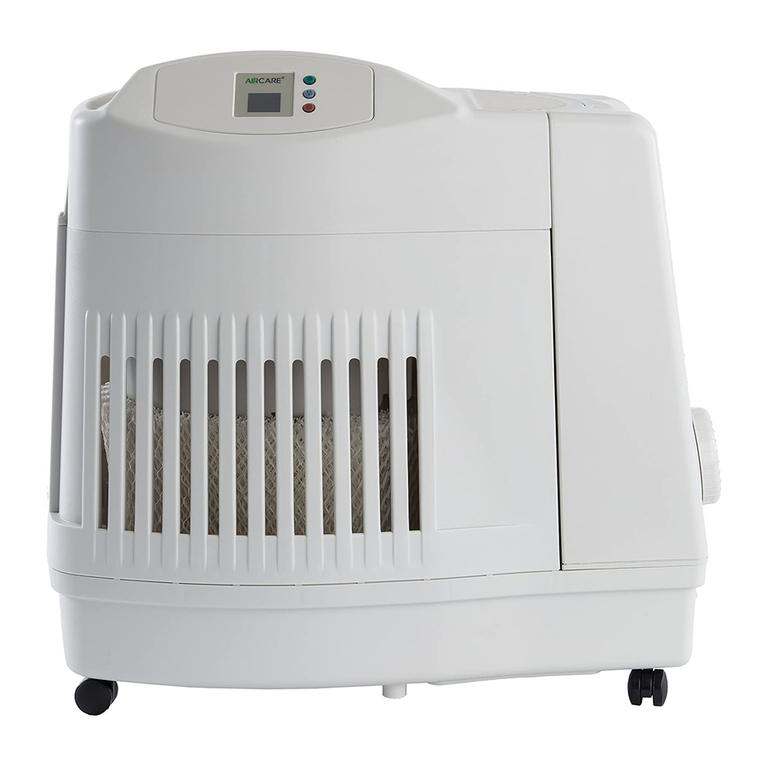 Aircare MA1201 User manual