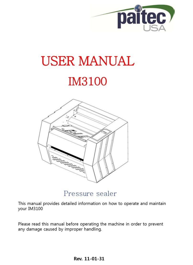 Paitec IM3100 User manual