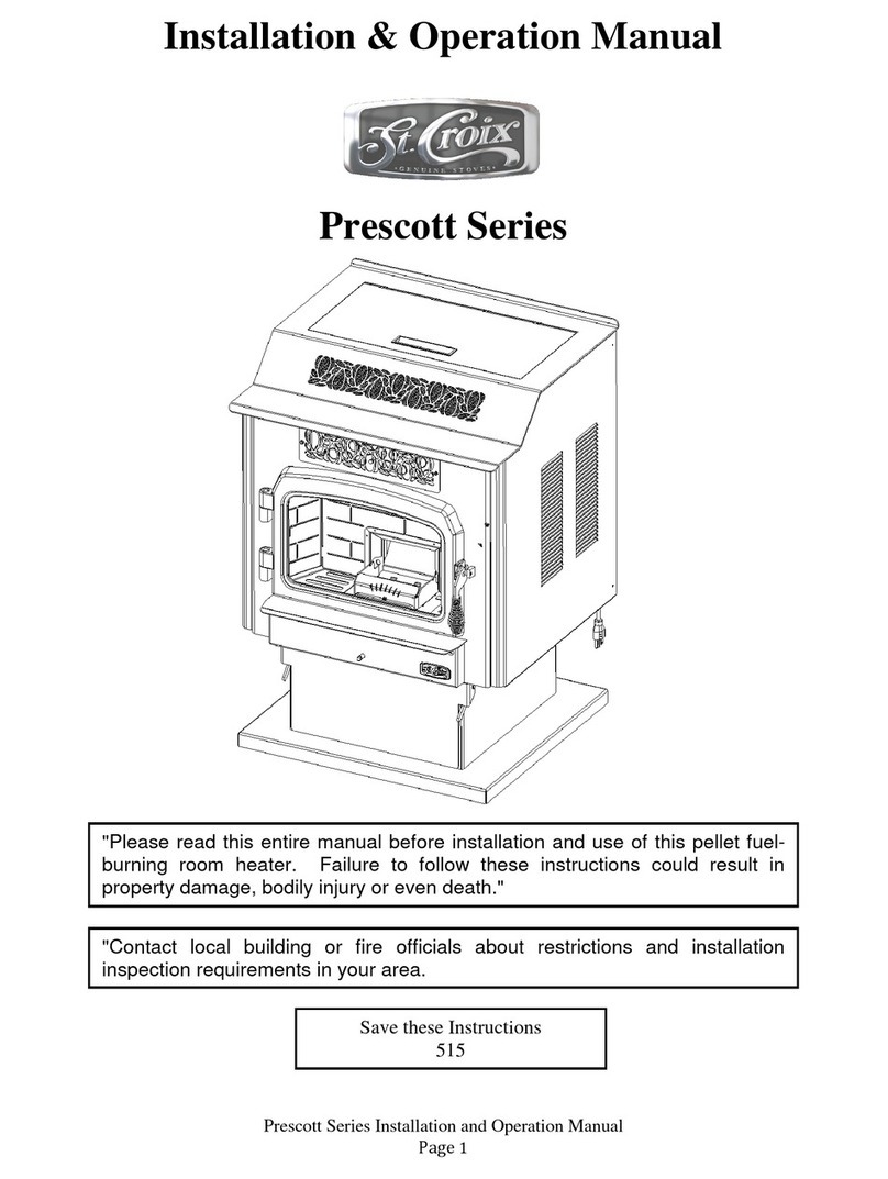 St. Croix Prescott Series Installation & operation manual