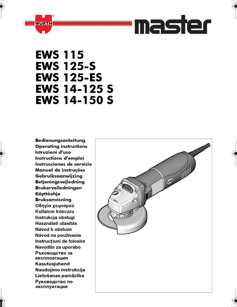 Master EWS 115 User manual
