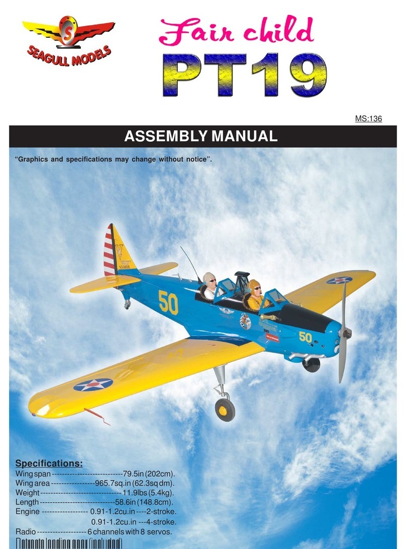 Seagull Models fair child PT19 User manual