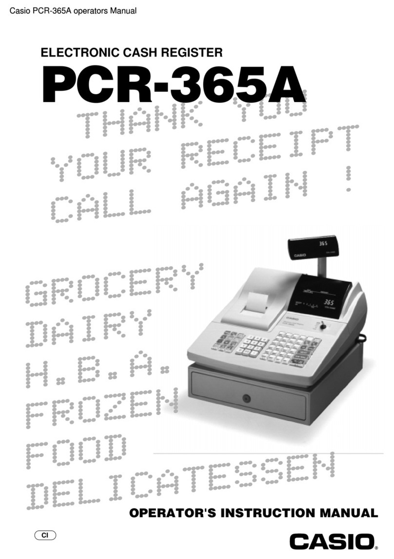 Casio PCR-365A Assembly instructions Casio PCR-365A Assembly instructions