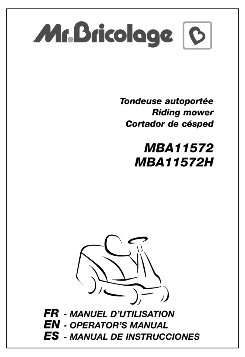 Mr.Bricolage MBA11572 Operator's manual