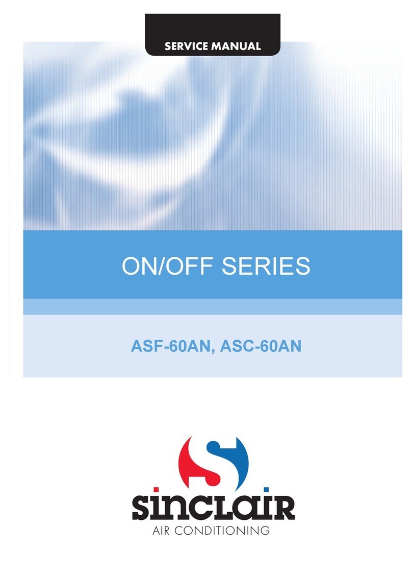 Sinclair ASF-60AN User manual Sinclair ASF-60AN User manual