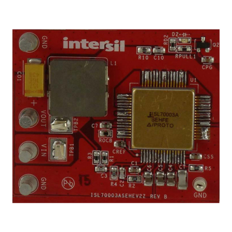 Intersil ISL70003ASEHEV2Z User manual Intersil ISL70003ASEHEV2Z User manual