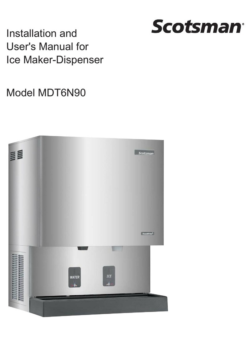 Scotsman MDT6N90 User manual