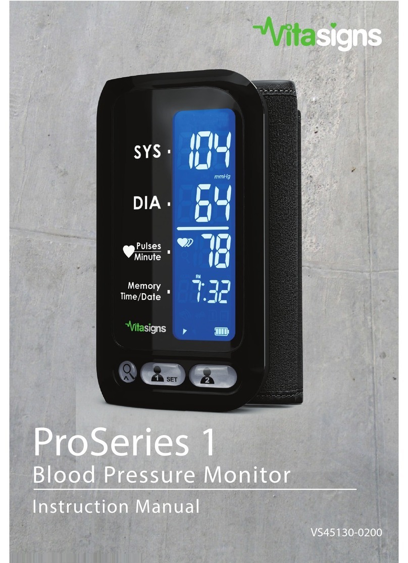 Vitasigns ProSeries 1 VS45130-0200 User manual
