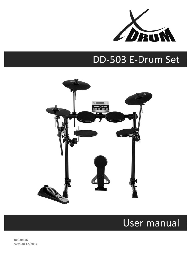 Tdrum DD-503 user manual