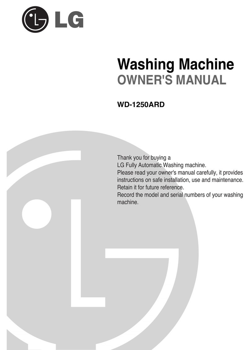 LG WD-1250ARD User manual