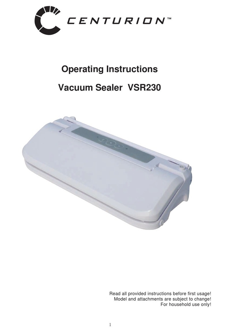 Centurion VSR230 operating instructions