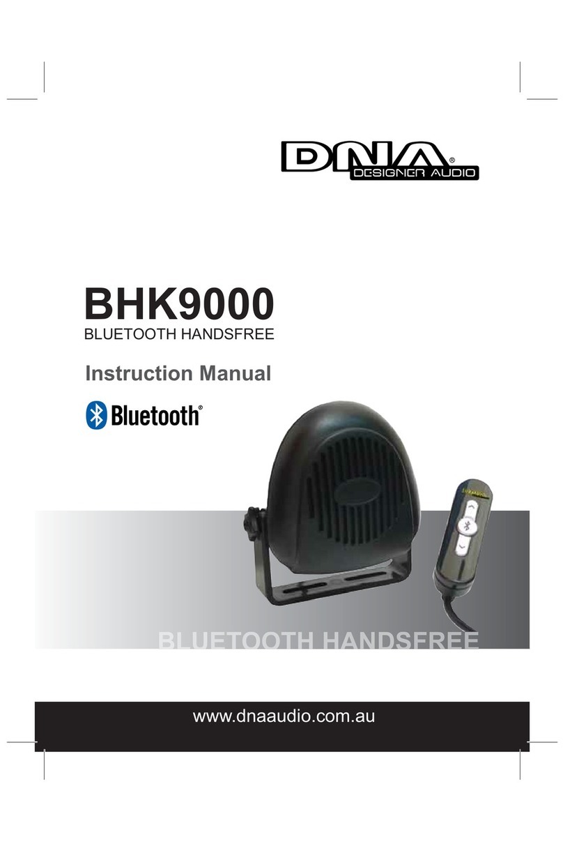 DNA BHK900 instruction manual