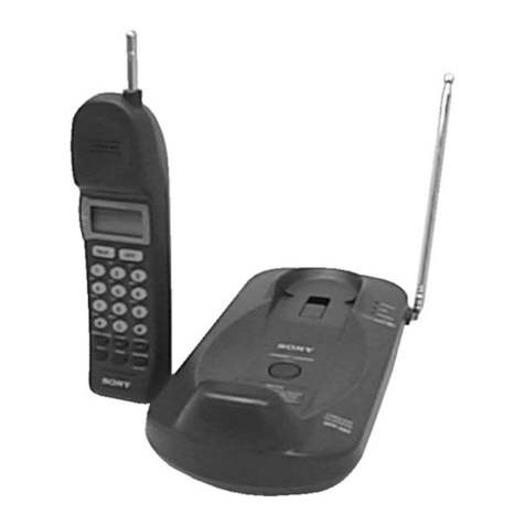 Sony SPP-874 User manual Sony SPP-874 User manual