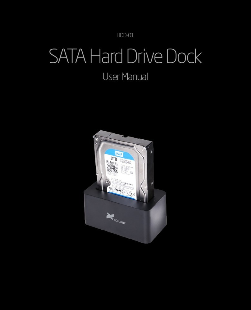 Xcellon HDD-01 user manual