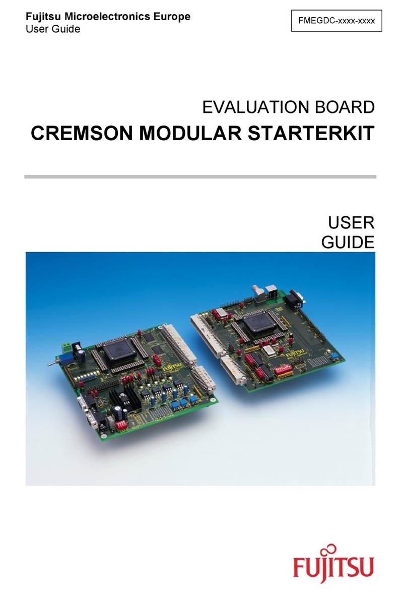 Fujitsu CREMSON MODULAR STARTERKIT User manual
