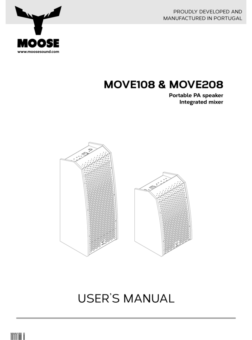 MOOSE MOVE108 user manual