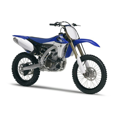 Yamaha YZ450FA 2011 Application guide