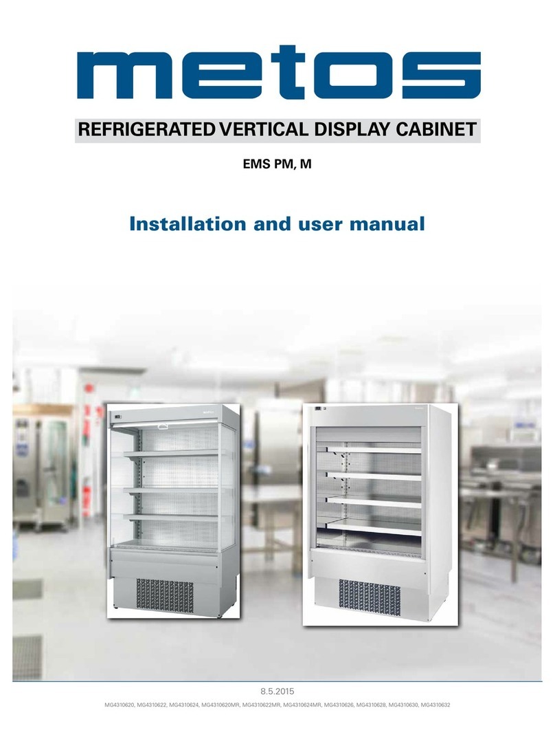 Metos EMS 9 INOX PM1 User manual