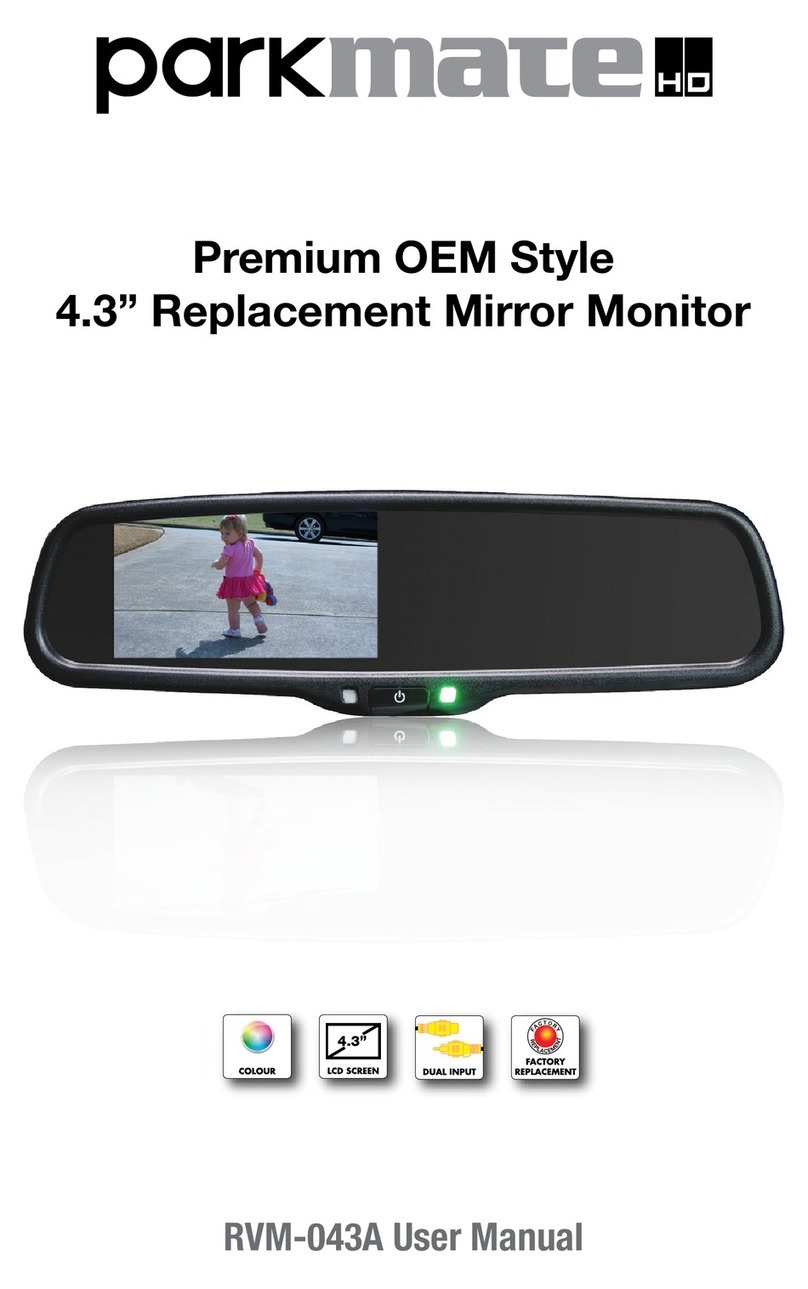 Parkmate RVM-043A User manual