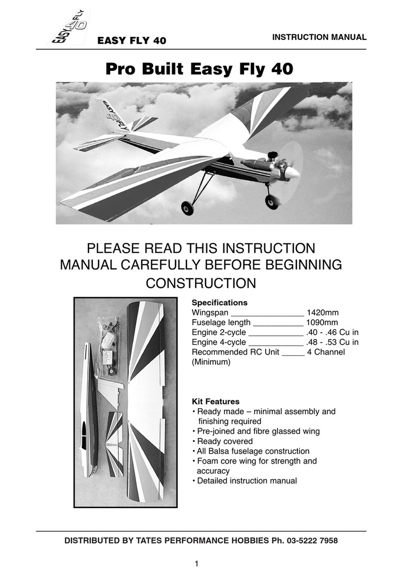 Pro Built Easy Fly 40 instruction manual