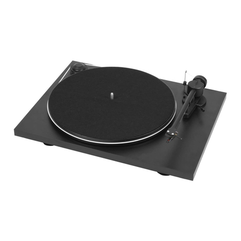 Pro-Ject Audio Systems Essential II DIGITAL User manual