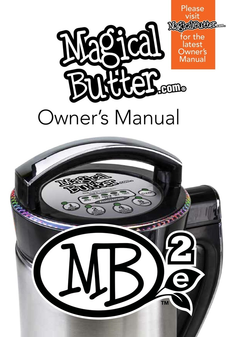 MagicalButter.com MB2e owner's manual