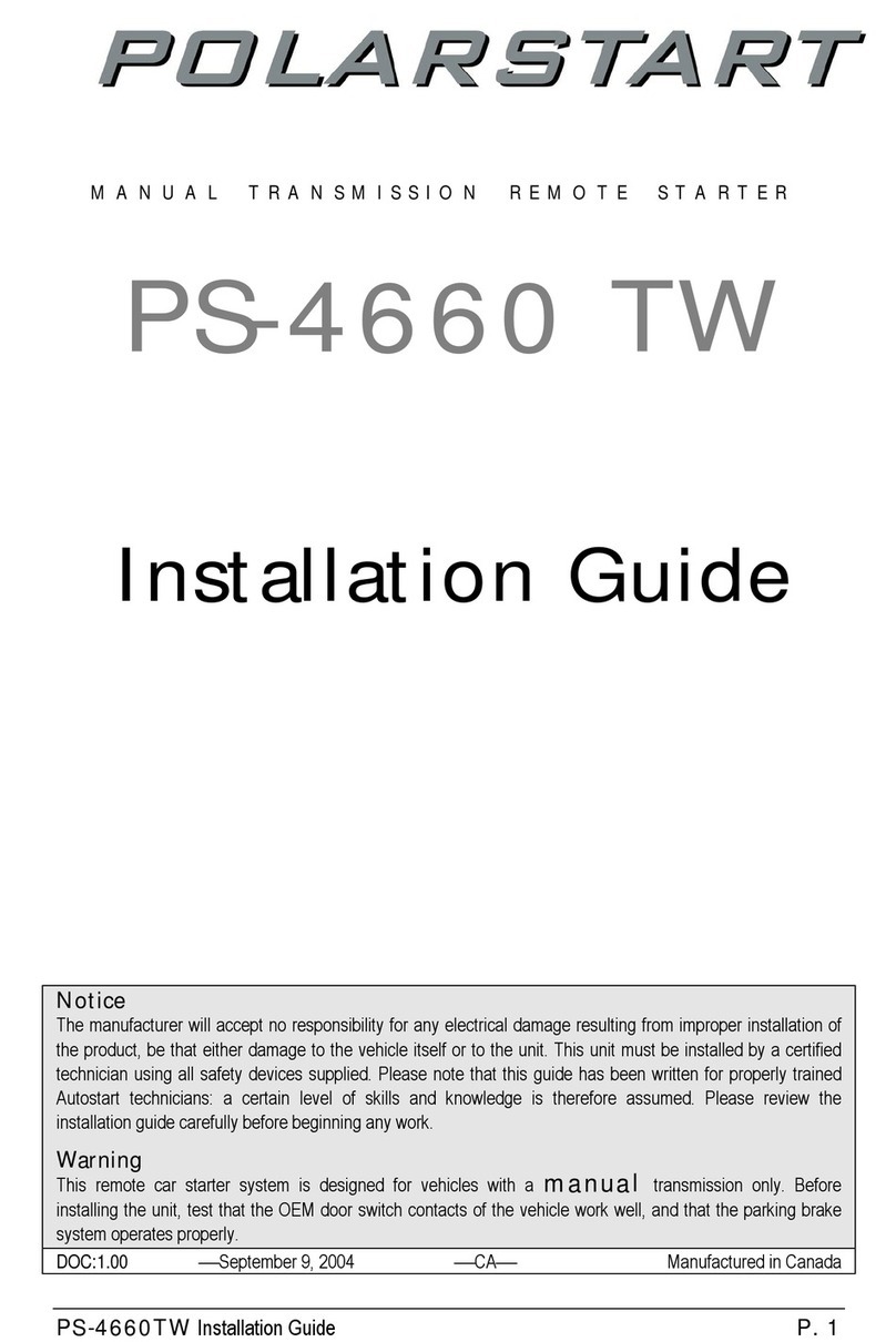Polarstart PS-4660 TW installation guide