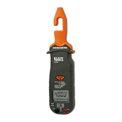 Klein Tools CL3100 User manual