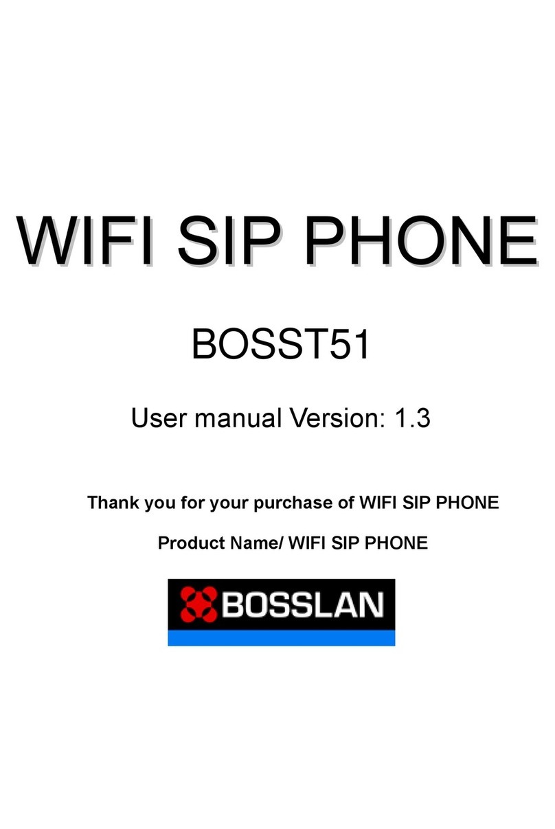 Bosslan BOSST51 user manual
