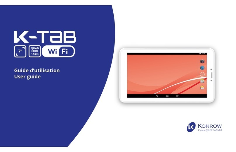 Konrow K-TAB 701 User manual
