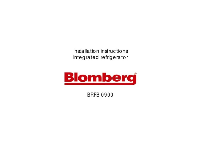 Blomberg BRFB 0900 User manual