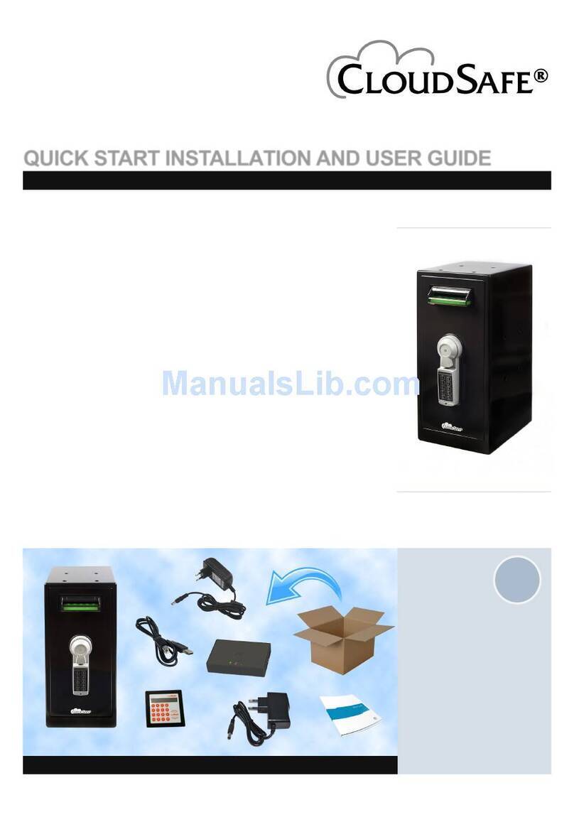CashBow AB CloudSafe Quick start installation and user guide
