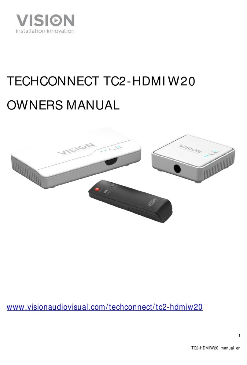 Vision TECHCONNECT TC2-HDMIW20 owner's manual