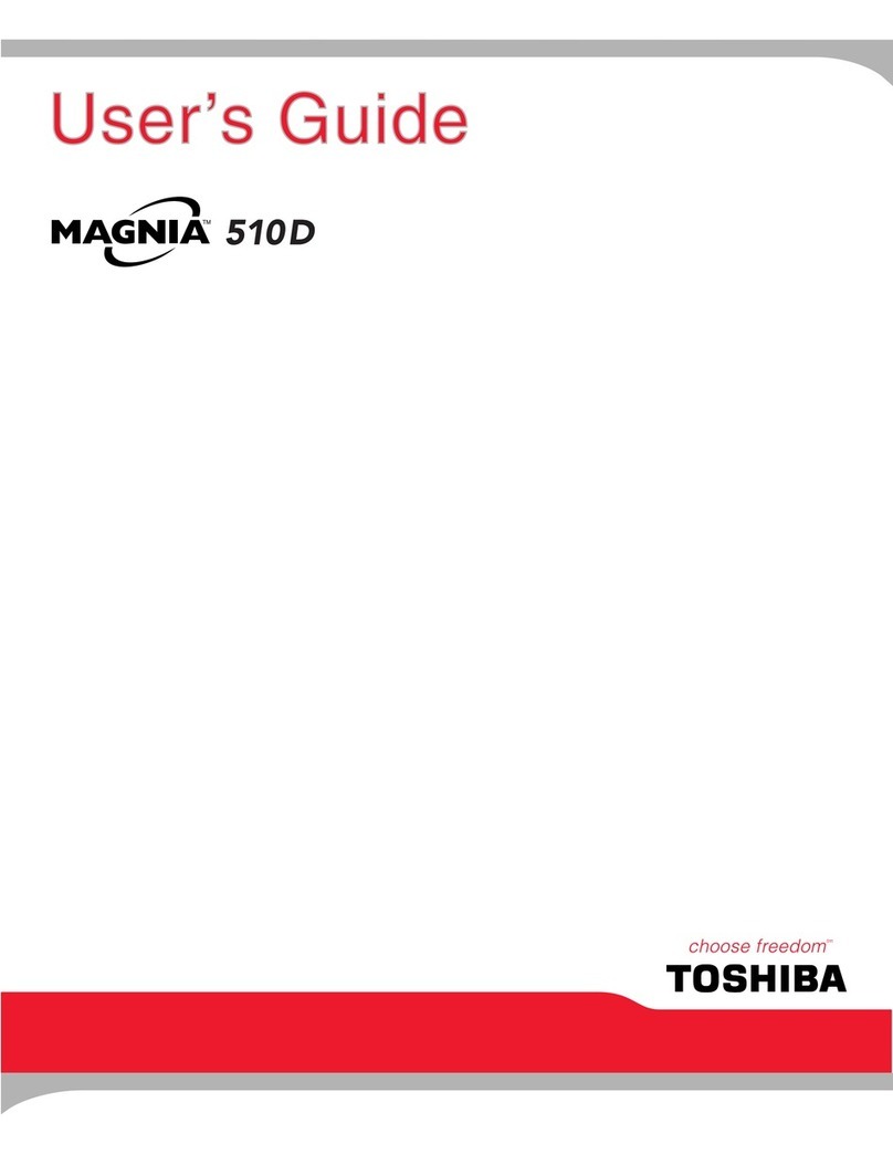 Toshiba MAGNIA 510D user guide