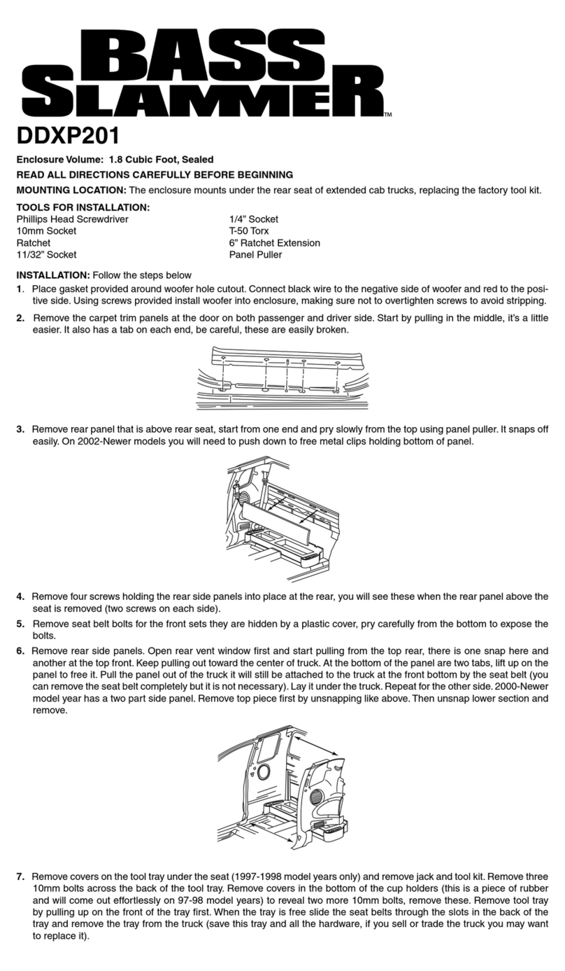 MTX DDXP201 instruction manual