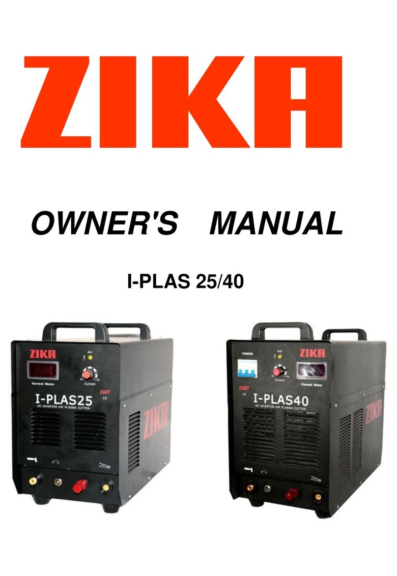 zika I-PLAS 25 owner's manual
