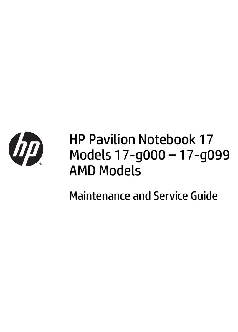 HP Pavilion 17-g000 - 17-g099 Manual